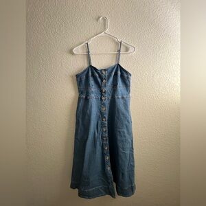 Target Denim Spaghetti Strap Sundress
